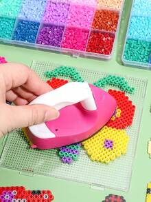 1 Box 24 Colors 2.6mm Melted Beads Set, Dot Puzzle Handmade DIY, Birthday, Graduation, Valentine's Day, Party Gift, Refill Beads Set, Multiple Colors Available - Puzzle Beads - View 7