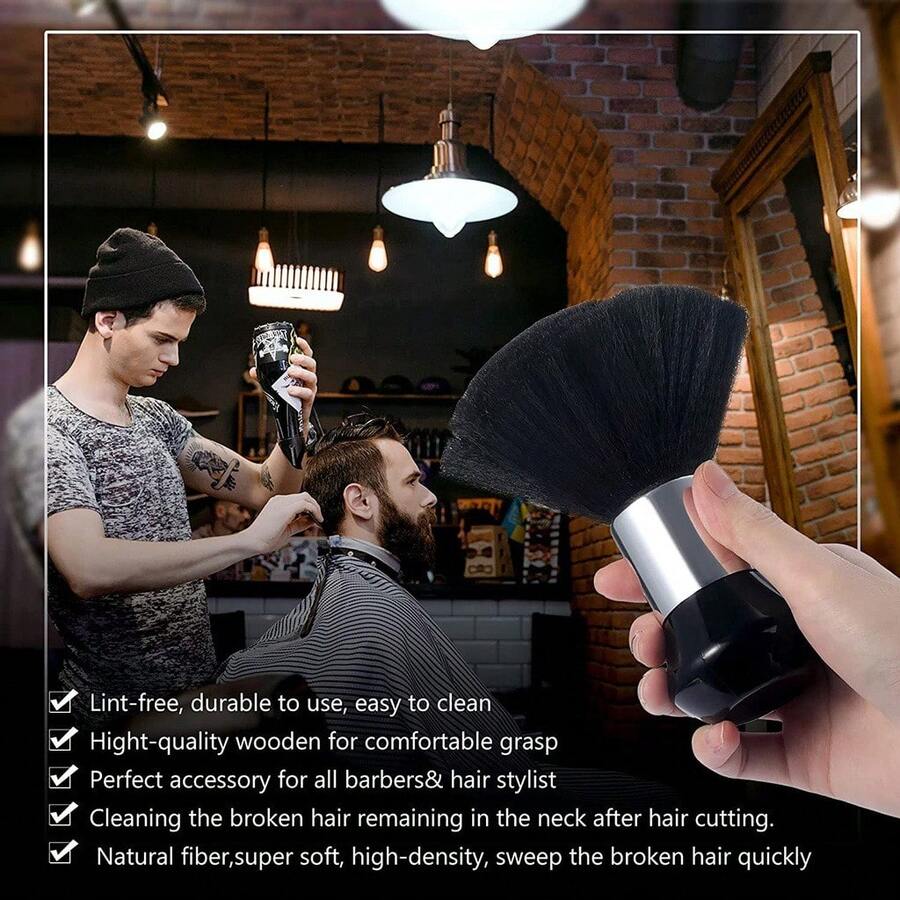 Beard Brush, Hair Desiccant Brush, Hair Smoothing Brush, Soft Bristle Brush, Hair Cleaning Brush, Hair Salon Hair Desiccant Brush, Suitable For Hair Salon And Home Use. - Multicolor - View 1
