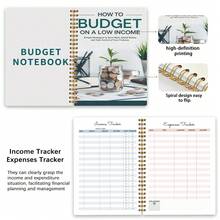 Budget Planner - Financial Management Tool, Including 12-Month Budget Calendar, 50 Sheets (100 Pages) Expense Tracker Notebook, Cash Flow Forecasting And Debt Repayment Planning, Portable Financial Management Manual, Monthly - A - View 5