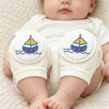1 đôi miếng bảo vệ đầu gối cho bé tập bò, chất liệu cotton co giãn thoáng khí, dễ thương, phù hợp cho cả bé trai và bé gái, có lớp đệm mút, thích hợp cho trẻ mới biết đi. - Nhiều màu - Xem 18