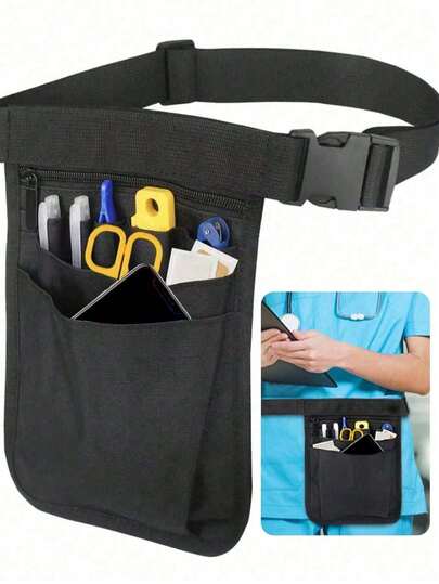 1PC Pet Medical Care Bag Universal Multi Pocket Waist Organizer Belt With Adjustable Waist Strap Work Pocket Medical Supplies Waist Pouch Organizer Pouch Nurse Fanny Pack Multi Compartment Hiking Hiking Gifts Student Large Capacity Multi-Functional Portable Fashionable Casual Boyfriend Gifts Vacation Funny Gifts Travel Christmas Holiday Thanksgiving Bag Bag Holiday Essentials Summer School Summer Bag Spring Break Bag Pack Belt Bag Waist Bag School Supplies Purse Side Bags For Men Tools, Camping