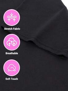 Women T-Shirts - Black - View 4
