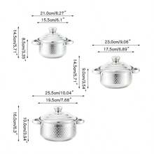 12-Piece Cookware Set, Made Of Stainless Steel, Non-Stick, Kitchen Cookware Set, Non-Stick Cooking Set, All Kinds Of Pots And Pans To Meet All Kitchen Needs, The Best And Most Practical Gift For Mom - View 11