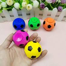 5pcs/10pcs/20pcs Random Color Mini Football Toys, 5cm Football Party Favor Bag Filler, Rotatable Finger Stress Relief Ball Sensory Toys, Interactive Toys For Children (Some Accessories May Be Random) - Multicolor - View 6