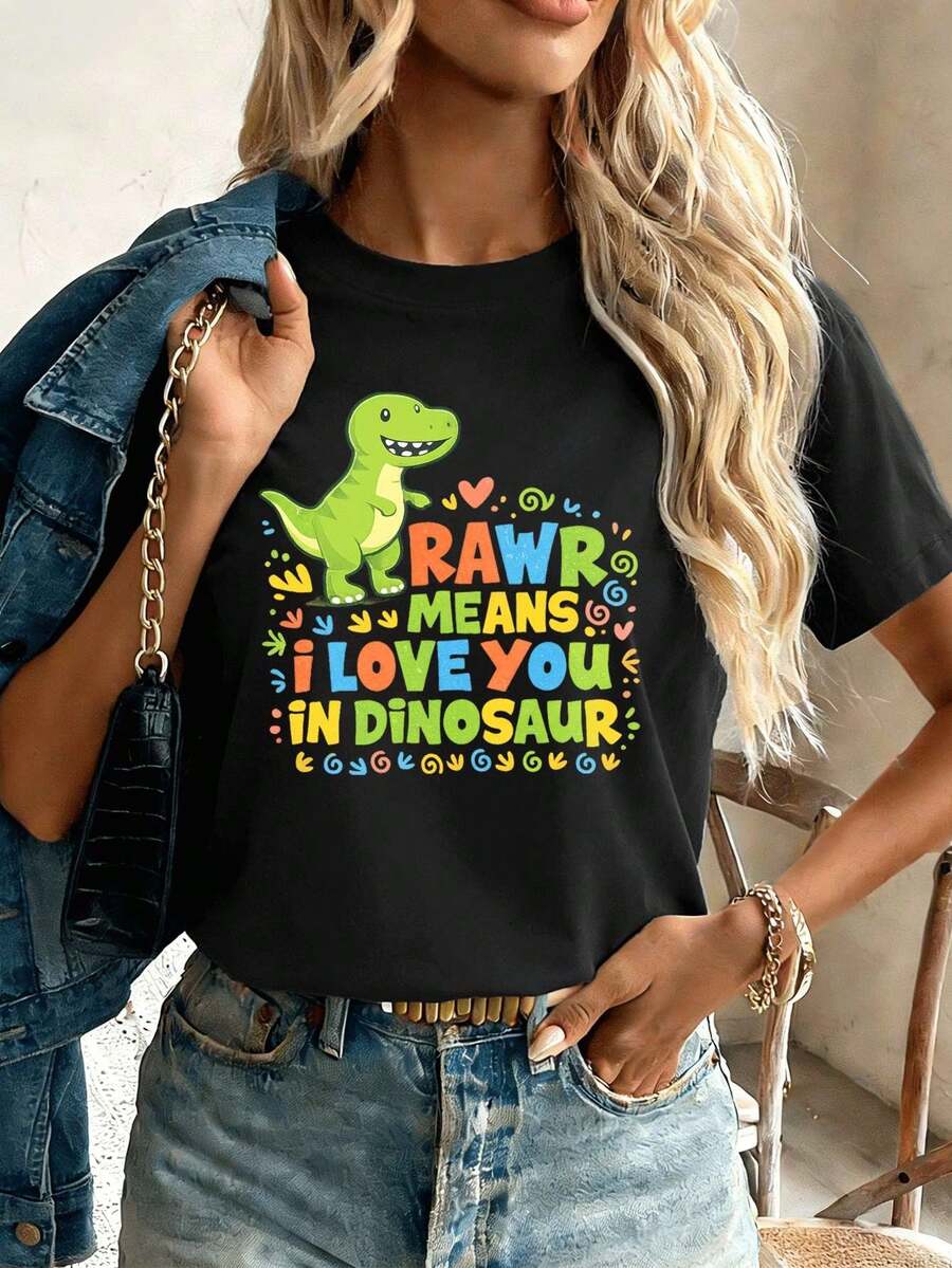 Women T-Shirts - Black - View 1
