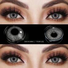 AMARA 1 Pair Of New , Stylish Blue , Green Lenses, Gray , Annual Brown - SYDNEY-gRAY - View 2