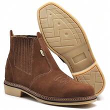 Men's Leather Country Boot F1000 Ready For Delivery - 鏽棕色 - 查看 2