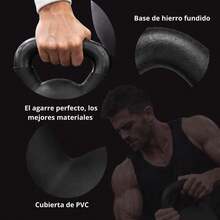 Kettlebell - Black - View 8