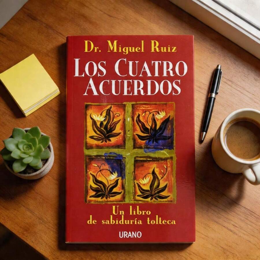 The Four Agreements Paperback Book - Single Book - View 1