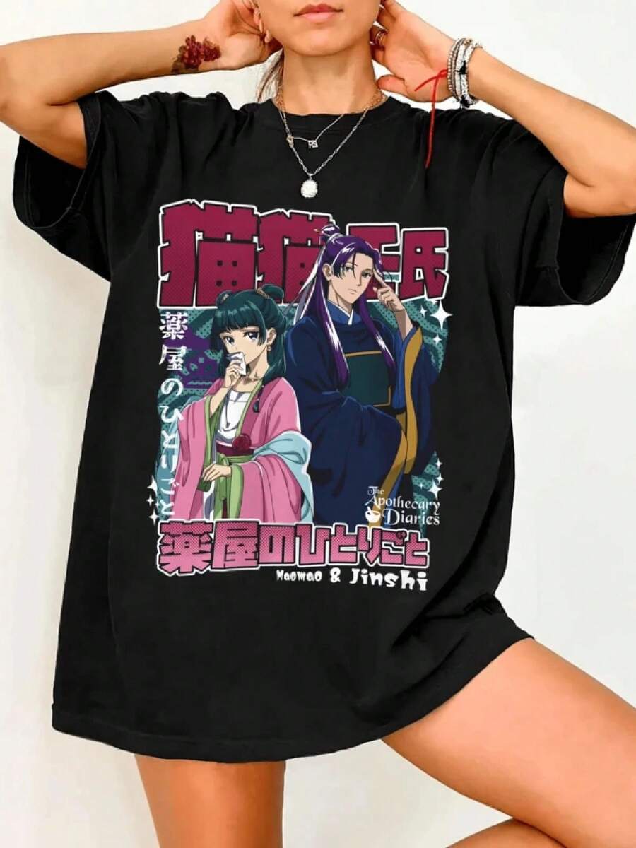 Women T-Shirts - Black - View 1