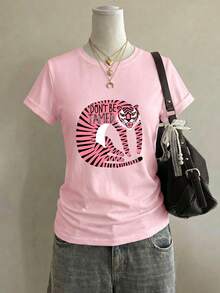 Women T-Shirts - [White] - View 8