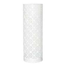 Concepts - Soporte para paraguas de metal resistente de 8 x 20 pulgadas soporte de almacenamiento duradero para paraguas uso en interiores y exteriores organizador elegante y moderno para entradas - Encaje de flores blancas - Ver 7