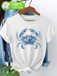 Women T-Shirts - [White] - View 12