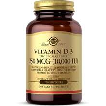 Solgar Vitamin D3 Cholecalciferol 10,000 IU, 120 Softgels - 120抽 - 查看 1