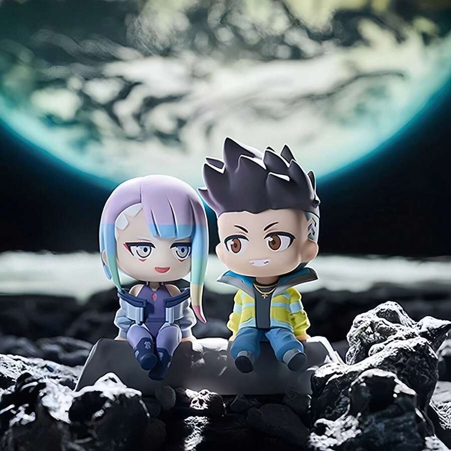 1件 Cyber Wave 動漫龐克 David 2125 Edge 模型盒裝 Lucy 禮物黏土公仔 - 彩色 - 查看 1