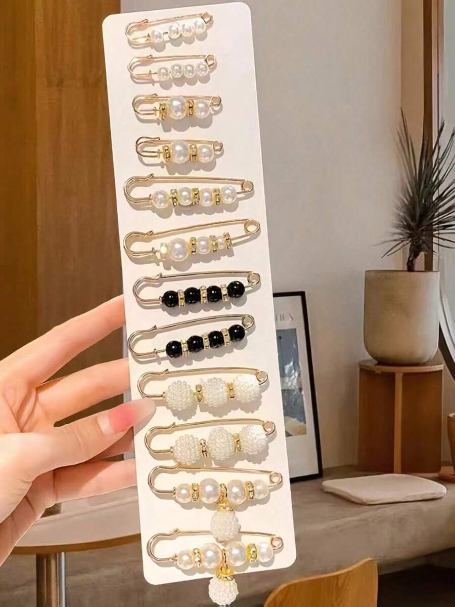 Set de 12 broches para cintura, un conjunto de broches únicos y novedosos en múltiples estilos