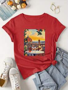 Women T-Shirts - Black - View 9