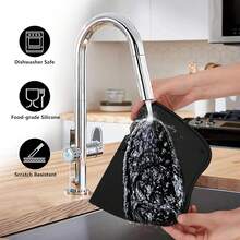 1个硅胶防滑意式浓缩咖啡压粉垫 - 家用厨房和咖啡馆咖啡师工具 - 彩色 - 查看 8