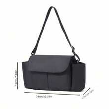 1 pieza Bolsa colgante para cochecito, Bolso de mamá, Bolso de almacenamiento para maternidad y bebé, Bolso de pañales - Multicolor - Ver 3