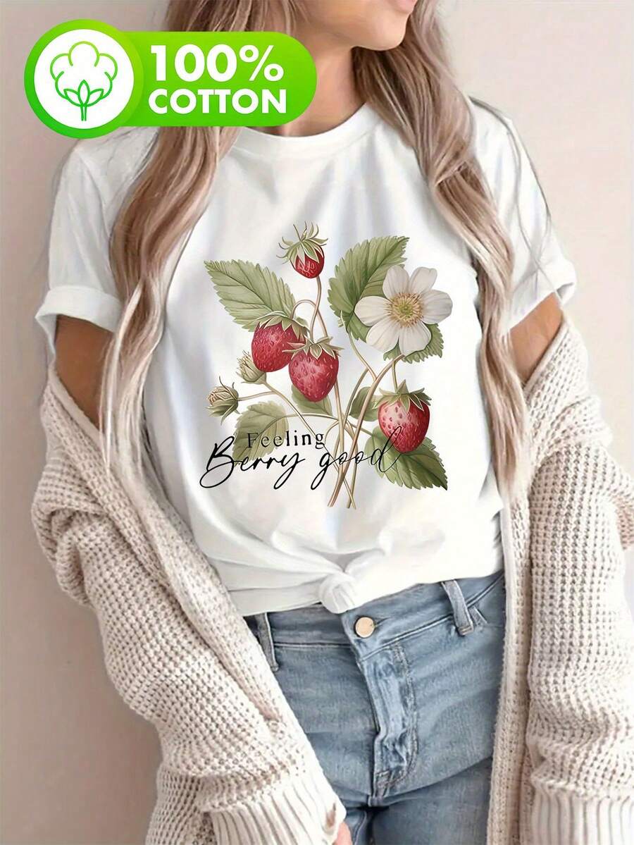 Women T-Shirts - [White] - View 1