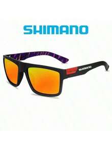 Kacamata Pelindung Polarized SHIMANO untuk Pria dan Wanita, Aktivitas Luar Ruangan seperti Berburu, Memancing, Mengemudi, dan Bersepeda - MultiWarna - View 5