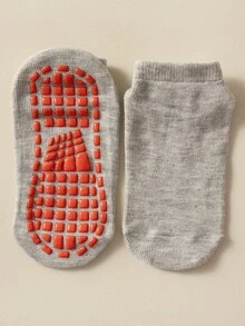 10 Pairs Kids Anti-Slip Dot Grip Short Socks, Minimalist Fashion Comfortable Breathable Soft Casual Socks For Daily Wear, Sports, Suitable For Holidays, Back To School, Outdoor Activities, Random Colors - Multicolor - View 3