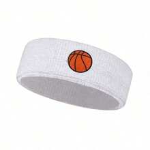 1 pièce Bandeau de sport dessin animé, bandeau de transpiration à haute élasticité convenant pour le basketball, la course, le football, le fitness, fabriqué en tissu tricoté de polyester - Multicolore - Voir 7