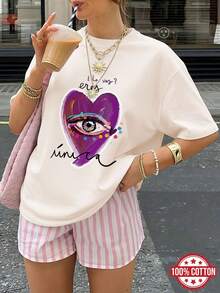 Women T-Shirts - [White] - View 9