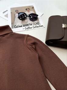 ACME MADE IN CHINA 3-Piece Set Of Basic Long-Sleeved Turtleneck Sweaters For Women's Winter Wear. - Kit 3pcs Cafe/Nude/Preto - 查看 3