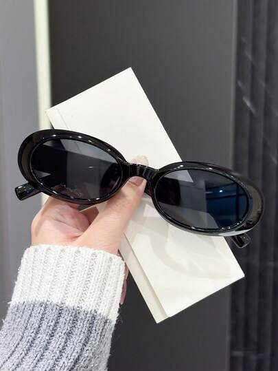 1pc Vintage Classic Exquisite Ins Style Women Fashion Eyeglasses For Driving Daily Life Street-Photography Beach Accessories For Business Casual Woman