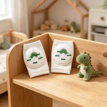 1 đôi miếng bảo vệ đầu gối cho bé tập bò, chất liệu cotton co giãn thoáng khí, dễ thương, phù hợp cho cả bé trai và bé gái, có lớp đệm mút, thích hợp cho trẻ mới biết đi. - Nhiều màu - Xem 17