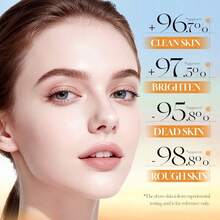1 hộp tẩy tế bào chết Vitamin C & Niacinamide, hạt mịn hương cam quýt, không gây kích ứng, dùng cho mặt và toàn thân, cải thiện chứng dày sừng nang lông, làm sáng da, làm sạch sâu. - cam quýt - Xem 2