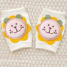 1set Baby Crawling Knee Pads, Toddler Anti-Slip Knee Protectors For Learning To Walk, Breathable & Anti-Collision Knee Sleeves For Infants - Multicolor - View 35