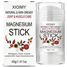Xioimy 40克镁关节及肌肤护理棒，72小时深层保湿，蕴含洋甘菊、乳木果油和薰衣草成分，易于吸收，清爽不油腻，包装便捷，方便旅行携带，日常保湿 - 數量 - 查看 10