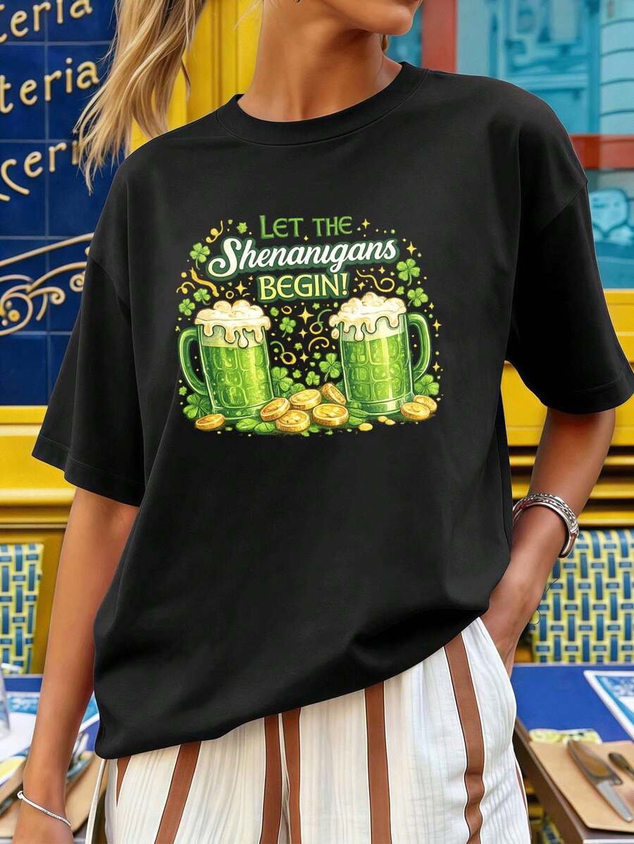 Women T-Shirts - Black - View 1
