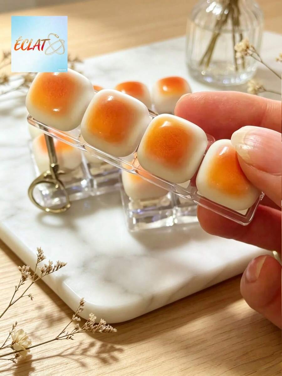 1pc Exquisite Caramel Bread Shaped Keychain Versatile Stress Relief Fidget Toy Mechanical Keyboard Switch Tester Keyring Desktop Decor Phone Charm Creative Novelty Anti-Anxiety Finger Toy EPMF - 多色 2 - 查看 1