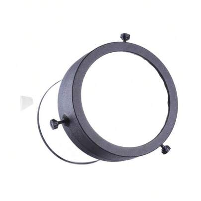 Filtro solar ajustable de 46,5 mm para telescopio, película solar de densidad 5.0, cubierta segura para la observación solar de eclipses, manchas solares y actividad solar, marco de aleación de aluminio.