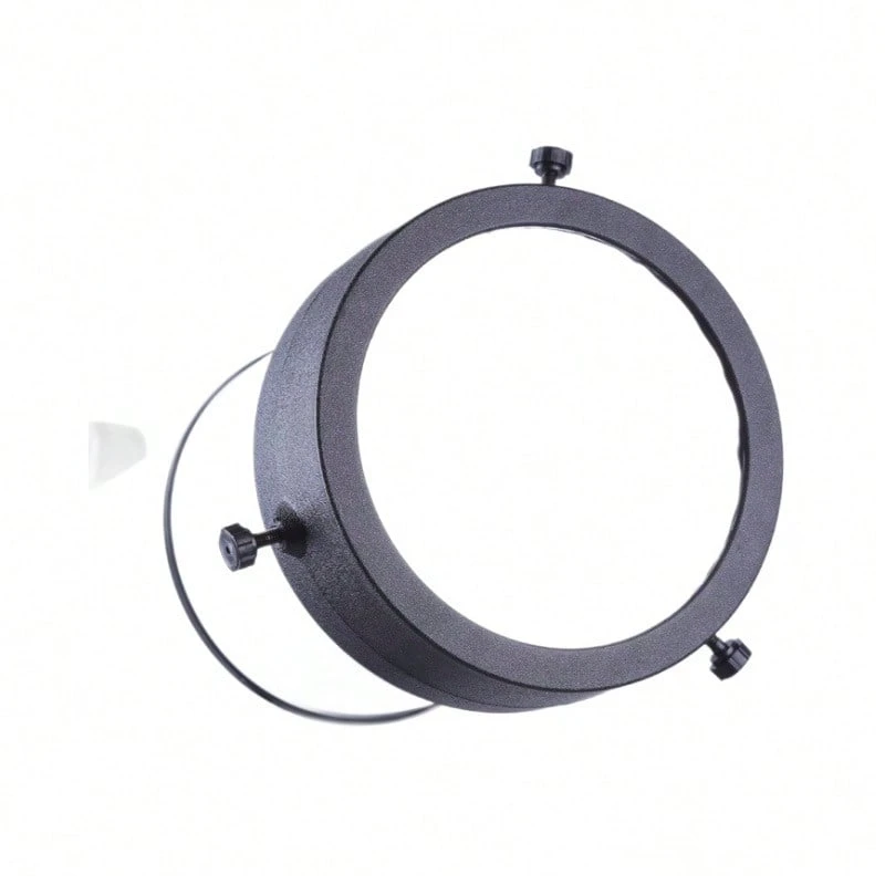 Filtre solaire réglable de 46,5 mm pour télescope, film solaire de densité 5.0, protection pour l'observation solaire des éclipses, des taches solaires et de l'activité solaire, cadre en alliage d'aluminium. - A - Voir 1