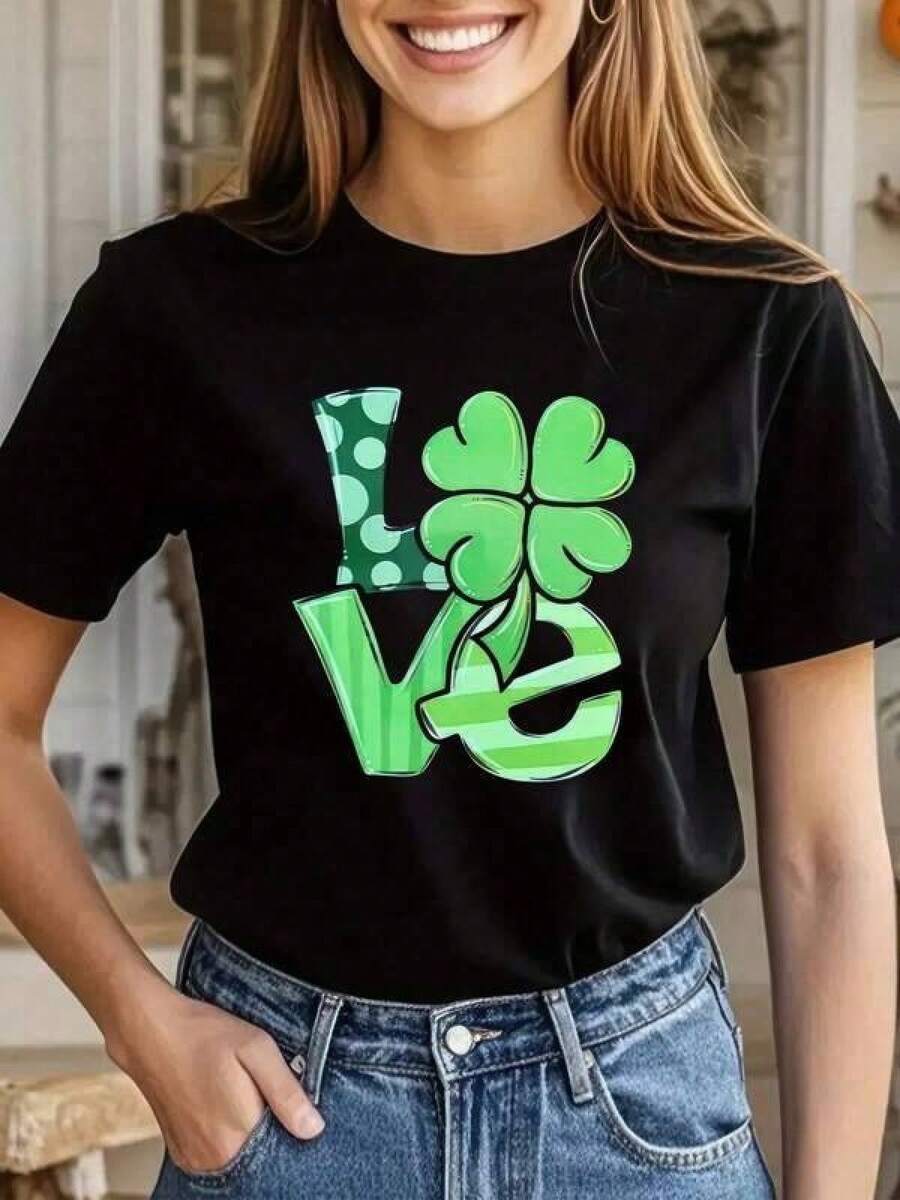 Women T-Shirts - Black - View 1