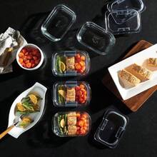 Rubbermaid 3.2 Cup/757ml Medium Brilliance Glass Clear: Glass Food Storage Container, Microwave & Oven , Dishwasher - 1 - View 5