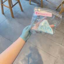 Schylling 1个软奶酪挤压玩具，逼真可捏的减压解压玩具 - 彩色 - 查看 8