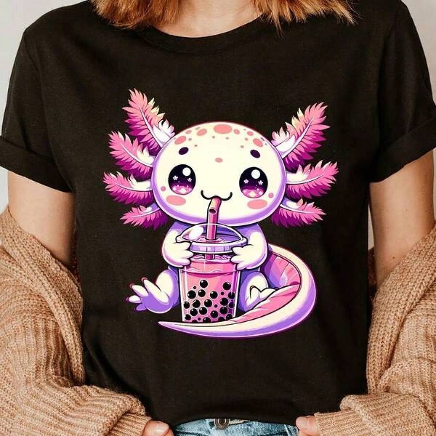 Women T-Shirts - Black - View 1