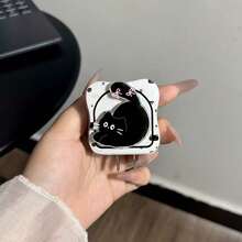 黑猫元素线缆保护套，黑猫波点充电适配器及线缆保护套套装，耐用型苹果18-20W充电线保护壳，防断裂线缆整理器，春季母亲节礼物 - 彩色 - 查看 5