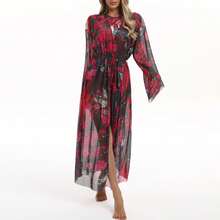 Swimsuit, Sun-Protective Mesh Casual Cover-Up, Beach Skirt - Image 1 - View 1