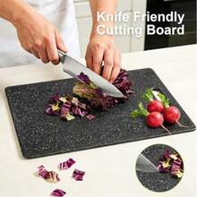 3 Pieces Marble Cutting Board Set, Kitchen Food Cutting Board, Raw And Cooked Separation Cutting Board, Household Fruit Cutting Board, Children's Food Cutting Board, Kitchen Accessories, Kitchen - Multicolor - View 9