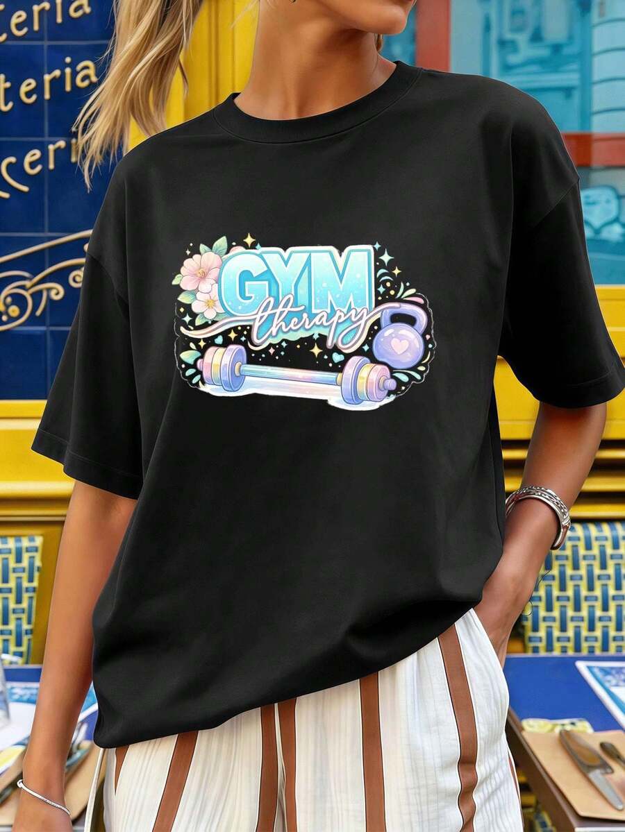 Women T-Shirts - Black - View 1