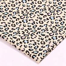 1pc Leopard Print Polyester Fabric, Clothing, Tablecloth, Bag, Handmade DIY Sewing Material - Multicolor - View 29