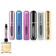 4pcs Refillable Perfume Atomizer Set, Reusable Fragrance Spray Bottles, Toner Mist Containers With Storage Box, Multiple Colors, 5ml, Great Gift For Family, Friends, Holidays, Travel - Multicolor - View 6