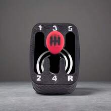 1pc Manual Gear Shift Knob Stress Relief Toy - Square Gear Shift Stick, Suitable For Office Desk, Suitable For Teenagers And Car Enthusiasts, Can Be Used As A Gift For In-Car Or Office Use - Multicolor - View 4