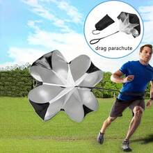Resistance Parachute For Fitness Training, Endurance Training Parachute, Strength Training Parachute, Core Strength Training - Black - View 2